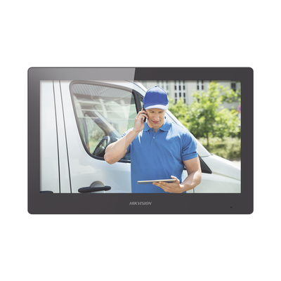 Monitor Touch Screen 10″ para Videoportero IP / Estético / Video en Vivo / WiFi / Apertura Remota / llamada entre monitores / Audio de dos vías / Policarbonato