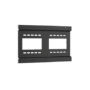 Montaje de Pared para Dockstation BodyCam / Compatible con DSMDS003 y DSMDS005 / Soporta 2 módulos de expansión