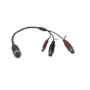 Cable Adaptador Tipo Aviación a BNC para Cámaras en DVR Móvil HIKVISION / 30 cm de Largo