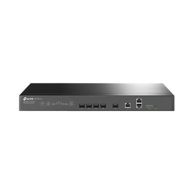 Delta Stream – OLT de 4 puertos GPON / Conexión de hasta 512 ONUs / 1 Puerto Gigabit RJ45 Uplink /  1 Puertos SFP+ Uplink / Fuentes Redundantes AC- DC (incluidas) / Administración desde la nube (DPMS)