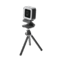 Cámara Web ALTA DENIFICIÓN (1080p) / Aro de Luz Interconstruido / Gran Angular / Micrófono Integrado / Conector USB de 2 mts / Fácil de Instalar / Reducción de Ruido Inteligente
