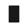 Placa ciega color negro.