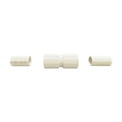 Manguito / Cople Morbidx IP67 libre de halógenos para unir tubería rígida de 25 mm (1″) permite una instalación hermética no necesita pegamento