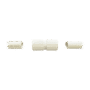 Manguito / Cople Morbidx IP67 libre de halógenos para unir tubería rígida de 40 mm (1 1/2") permite una instalación hermética no necesita pegamento