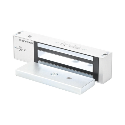 Cerradura Electromagnética de 1200-lb – Sensor de Retención, LED, Listada en UL