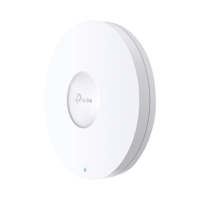 Punto de Acceso Omada / Wi-Fi 6 AX3600 MU-MIMO 4×4 / Alta Densidad de Usuarios / Configuración por Controlador o Stand-Alone / Para Montaje en Techo/pared. / Alimentación PoE+