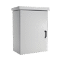 Gabinete Para Exterior OSP ComLine, Protección NEMA 4/12/4X/3/3R; IP66, 600 mm de Ancho, 500 mm de Profundidad, 18 UR, De Aluminio, Color Gris Claro