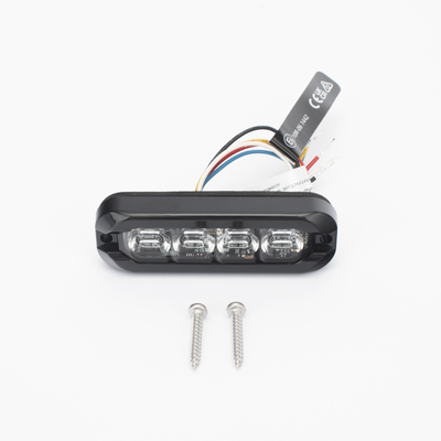 Luz perimetral , 8 LED Ultra Brillantes, Dual Color Rojo / Claro - Image 3