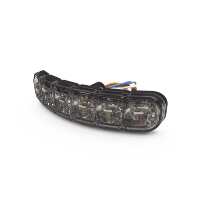 Luz perimetral , 12 LED Ultra Brillantes, Dual Color Rojo / Azul