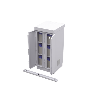 Gabinete de Seguridad de Lámina Galvanizada  para Almacenamiento de Baterías (Hasta 6 baterías PL110D12). - Image 7