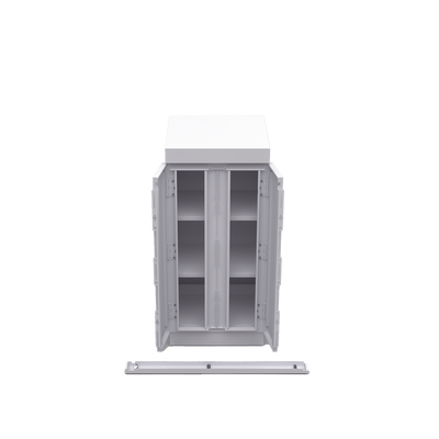 Gabinete de Seguridad de Lámina Galvanizada  para Almacenamiento de Baterías (Hasta 6 baterías PL110D12). - Image 4