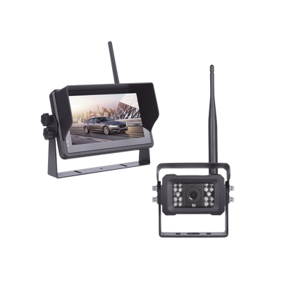 Sistema Profesional Inalámbrico EPCOM EP175J de Cámara de Reversa Infrarroja y Monitor Touch de 7″ para Vehículos de Trabajo y Montacargas