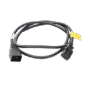 Cable de Alimentación Eléctrica Con Bloqueo de Seguridad, de IEC C19 a IEC C20, 1.8 Metros de Largo, Color Negro, 1 Pieza