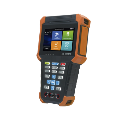 Tester de Video Profesional | Pantalla 4″ Touch | Ideal para Cámaras IP/ HD (TVI, CVI, AHD y CVBS) | 4K | H.265/H.264 | PoE | WiFi | Cable Tester | Multímetro Digital | Todo en Uno para tu CCTV.