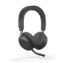 Jabra Evolve2 75, Auricular stereo versión MS con cancelación de ruido activa, dongle USB-A indicador de ocupado (Busylight)(27599-999-999)