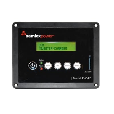 Control Remoto SAMLEX EVO-RC para Inversor Cargador EVO-2212, EVO-3012, EVO-2224, EVO-4024