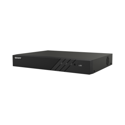DVR 16 Canales TURBOHD + 8 Canales IP / 5 Megapixel Lite – 3K Lite / Audio Bidireccional por Coaxitron / Reconocimiento Facial / ACUSENSE (Evista falsas alarmas) / 1 Bahía de Disco Duro / Salida de Video en Full HD