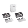 Kit de Operadores Subterraneos FAAC 770N 24V para Puertas Abatibles / Para Puertas de Hasta 3.5 Metros
