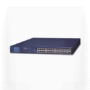 Switch No Administrable 24 Puertos PoE 10/100 802.3af/at, 2 Combo TP/SFP Gigabit y Pantalla LCD para Monitoreo y Configuración Básica de PoE, Hasta 300 Watts