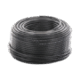 Bobina de 100 metros / Cable Fotovoltaico / Negro / Recubrimiento XLPE / 4mm² / 12 AWG / Hasta 1,800 Vcc