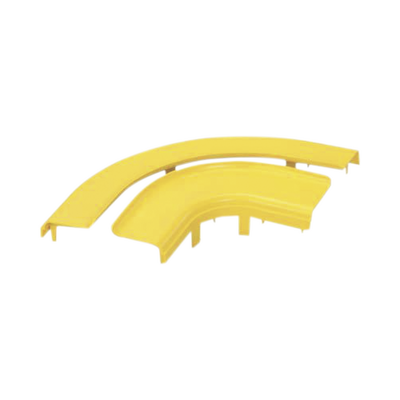 Tapa Opcional PANDUIT FRRASC4LYL para Ángulo Recto de 90º Horizontal FRRA4X4LYL, Color Amarillo