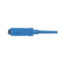 Conector de Fibra Óptica SC Simplex OptiCam, Monomodo 9/125 OS2, Pre-pulido, Color Azul