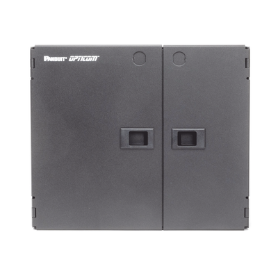 Caja PANDUIT FWME2 de Conexión de Fibra Óptica, Para Montaje en Pared, Acepta 2 Placas FAP o FMP, Hasta 48 Fibras, Color Negro - Image 6