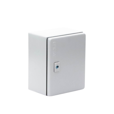 Gabinete de Acero / Nema 4 -IP 66 de 20 x 25 x 15 cm / Platina y certificado UL. - Image 4