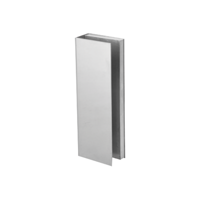 Montaje “U” para Puertas de Vidrio/ 3/4″ de Grosor/ Para Chapas Magnéticas de 1200 lbs./ Ajuste por Opresores