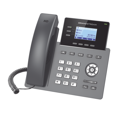 Teléfono IP Grado Operador, 3 líneas SIP con 6 cuentas, puertos Gigabit, codec Opus, IPV4/IPV6 con gestión en la nube GDMS - Image 4