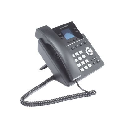 Teléfono IP Grado Operador, 4 líneas SIP con 2 cuentas, puertos Gigabit PoE, pantalla a color 2.4", codec Opus, IPV4/IPV6 con gestión en la nube GDMS - Image 3