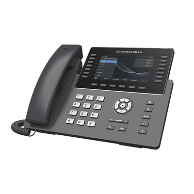 Teléfono IP Wi-Fi, Grado Operador, 14 líneas SIP con 6 cuentas, pantalla LCD  5", puertos Gigabit, Bluetooth, PoE, codec Opus, IPV4/IPV6 con gestión en la nube GDMS - Image 2