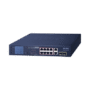 Switch No Administrable 8 Puertos Gigabit con Modo Extend PoE a 250 mts, 2 puertos Uplink 10/100/1000 Mbps, 2 Puertos SFP
