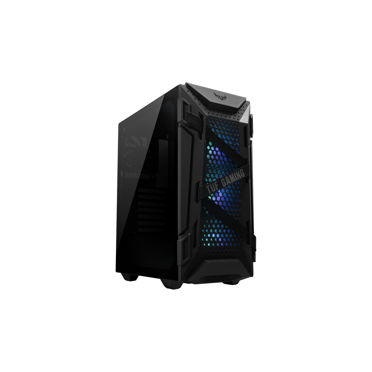 GABINETE ASUS TUF GT301 ATX MEDIA TORRE CRISTAL TEMPLADO GT301 BLK ARGB FAN