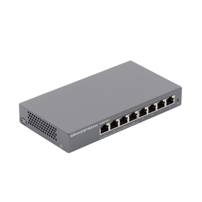 Switch GRANDSTREAM GWN7701P PoE+ Gigabit No Administrable / 8 puertos 10/100/1000 Mbps / 4 puertos PoE+ / hasta 60W - Image 3