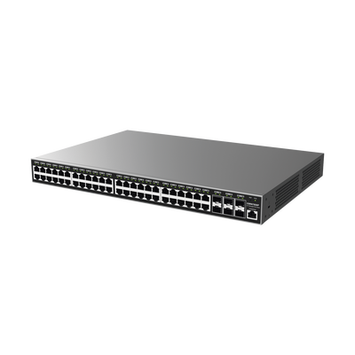 Switch Gigabit PoE+ Administrable / 48 puertos 10/100/1000 Mbps + 6 Puertos SFP+ / Hasta 400W / Compatible GRANDSTREAM GWN7806P con GWN Cloud. - Image 5