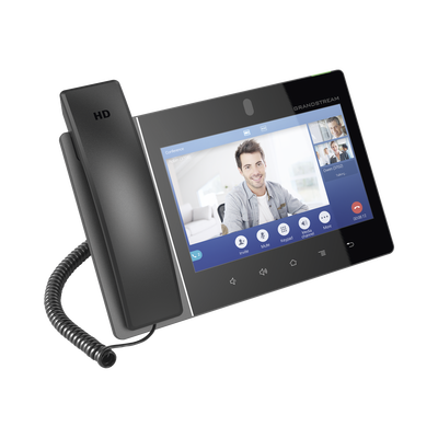Teléfono IP Android 11, 16 líneas SIP con 16 cuentas, pantalla táctil  8", puertos Gigabit, Wi-Fi, Bluetooth, PoE, codec Opus, IPV4/IPV6 con gestión en la nube GDMS - Image 4