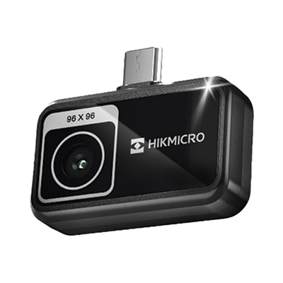 MINIE – Cámara Termográfica Portátil para Celulares (Android) /  Conector Tipo USB – C / Lente 1.3 mm / IP40  / JPEG (Imagen) / Video (MP4) / Rango de Medición de -20°C a 400°C