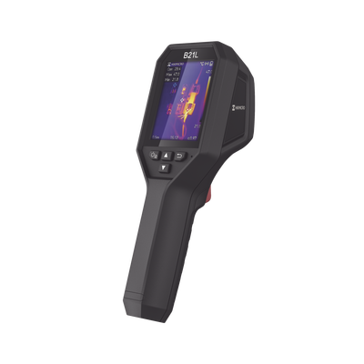 B21L – Cámara Termográfica Portátil / Resolución 256 × 192 / Lente 3.6 mm / WiFi / IP54 / Hasta 8 Horas de Funcionamiento Continuo