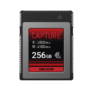 Memoria CFexpress tipo B / Clase 10 de 256 GB / Especializada para Cámaras de Fotografía y Video  / 1800 MB/s Lectura / 1400 MB/s Escritura