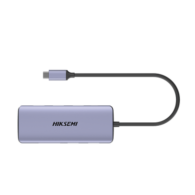 Hub (Adaptador) USB – C / 8 en 1 / 1 Salida HDMI (4K) / 1 Salida USB 2.0 / 3 Salidas USB 3.0 / 1 Salida SD (Memoria SD) / 1 Salida TF (Micro SD) / 1 Entrada USB – C (Carga Rapida / 100 Watts)
