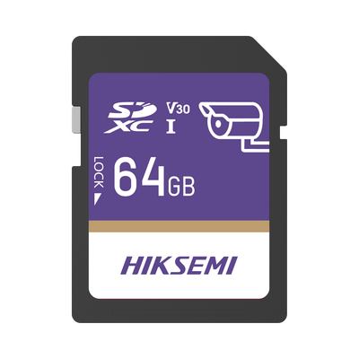 Memoria SD Clase 10 HIKSEMI by HIKVISION HS-SD-P10/64G/GUARDPRO de 64 GB / Especializada Para Videovigilancia - Image 2