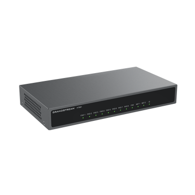 Gateway Analógico 8 FXO (Conectar Lineas Analógicas) / 3 Perfiles SIP / 1 Puerto FXS / NAT GRANDSTREAM HT-881 de Alto Rendimiento / Soporte Lifeline / Fax T.38 / Cifrado AES / Failover SIP / Conferencia de Voz 3 Vías - Image 5