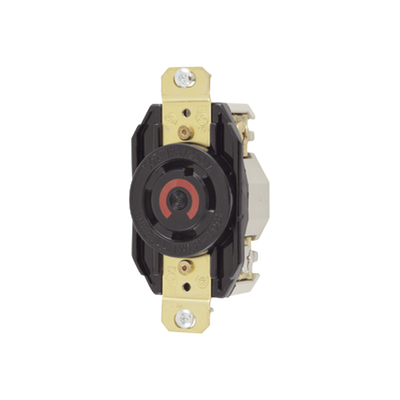 Receptáculo con Bloqueo de Media Vuelta Industrial 30 a 125/250 V CA / 3 Polos 4 Hilos / Nema L14-30R. - Image 2