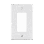Tapa para Contacto Rectangular Color Blanco.
