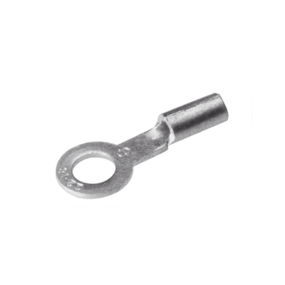 Zapata Terminal de Ojillo BURNDY  para Tornillo 3/8 ” (10 mm)  y Calibre 12-10 AWG.