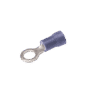 Zapata Terminal de Ojillo  para Tornillo 1/4 in (6 mm) calibre 16-14 AWG con aislamiento de vinilo.