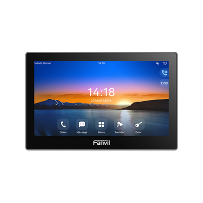 Monitor Audio/Video  IP/SIP para interior, Wi-Fi, pantalla táctil de 7″, Apertura remota