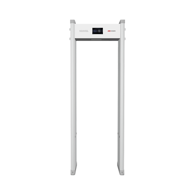 Arco Detector de Metales de 12 Zonas con Pantalla LCD de 7″ / Conteo de Personas y Alarmas / Ajuste de Sensibilidad e Interferencias