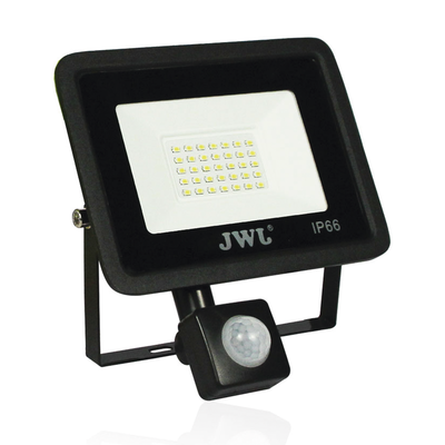 Reflector con Sensor de Movimiento 30 W /160 x 180 mm / 85 – 265 Vca~ 50/60Hz / Ultra delgado / Uso en exterior – interior.